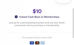 Dosh App: Costco $10 返现（线上线下均可）